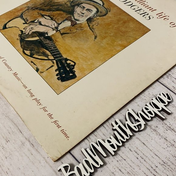 JIMMIE RODGERS Vintage Vinyl Record Folk Album - Picture 5 of 14